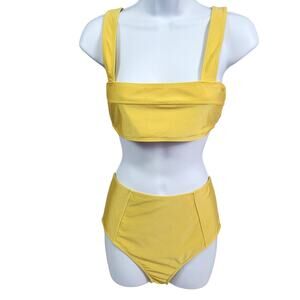 Forever 21 High‎ Waisted Bikini Size L